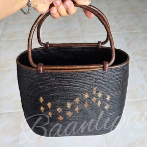 ตะกร้าย่านลิเภาทรงรี (รุ่นคลาสสิกยอดฮิต)